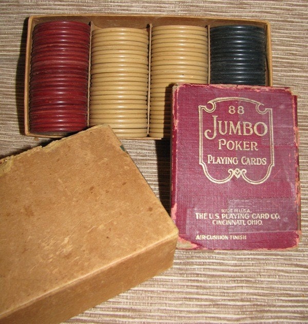 antique gambling chips