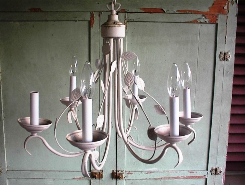 shabby chic chandelier on Etsy, a global handmade and vintage