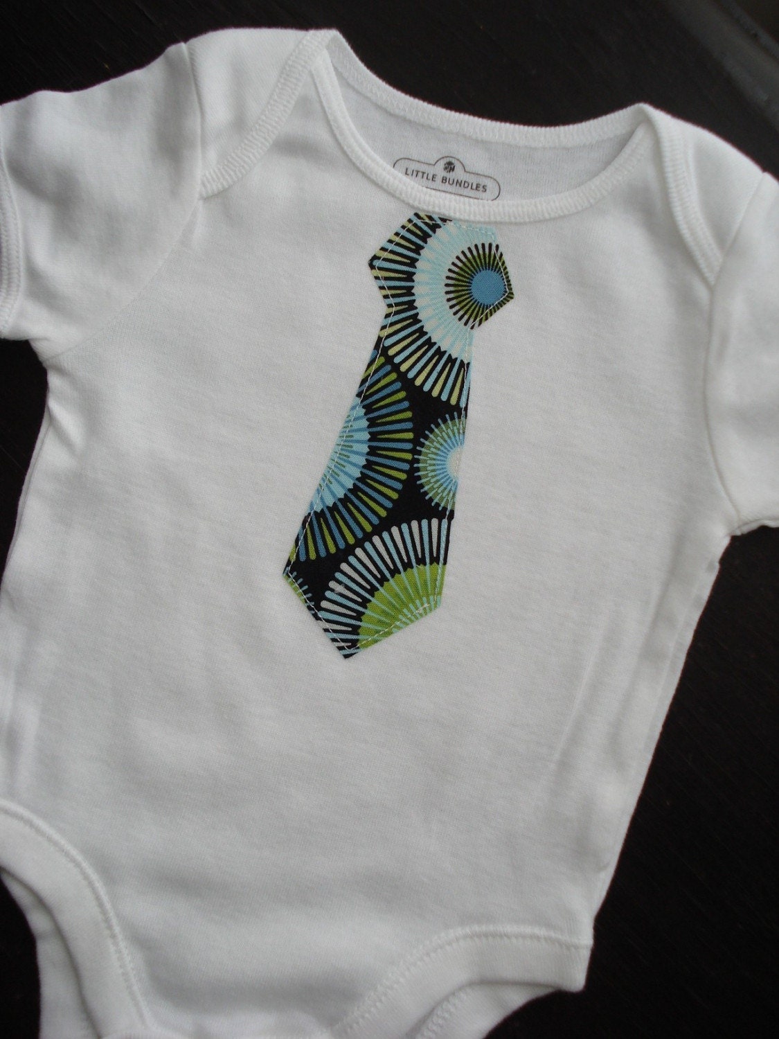 Little Man Neck Tie Onesie 0 3 6 9 12 18 24 months