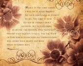 Scripture Art, Inspirational Art, Bible Verse Art, Christian Art : REJOICE (Philippians 4) 8x10 Fine Art Print