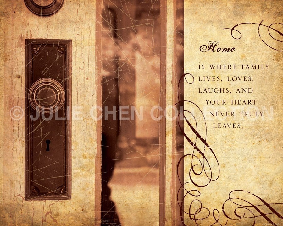 Inspirational Art, Home Decore : FAMILY 8x10 Fine Art Print