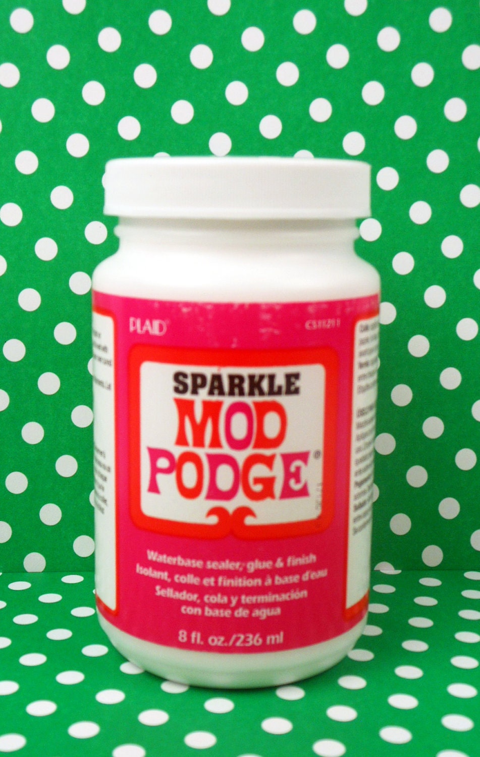 Mod Podge Sparkle Decoupage
