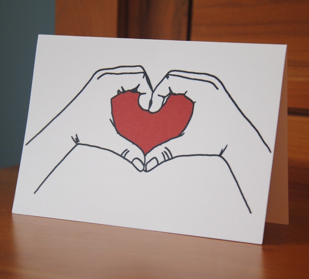 I Heart You Card