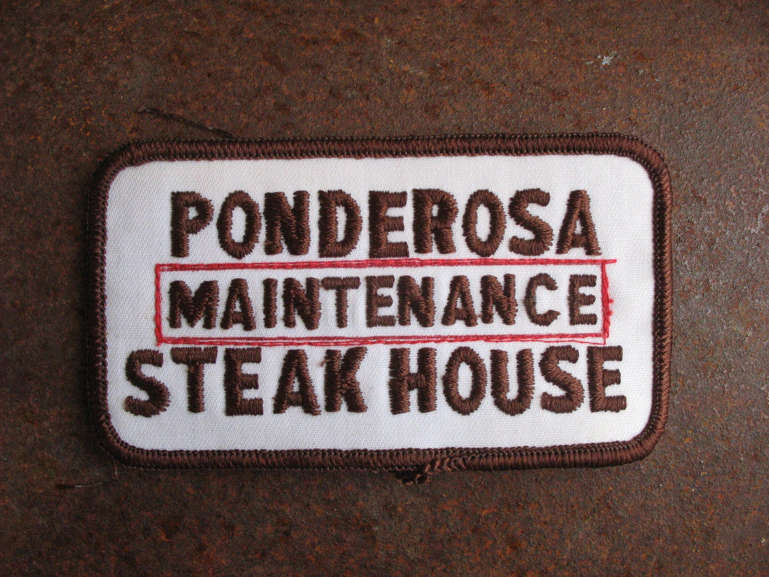 Ponderosa Steakhouse Patch