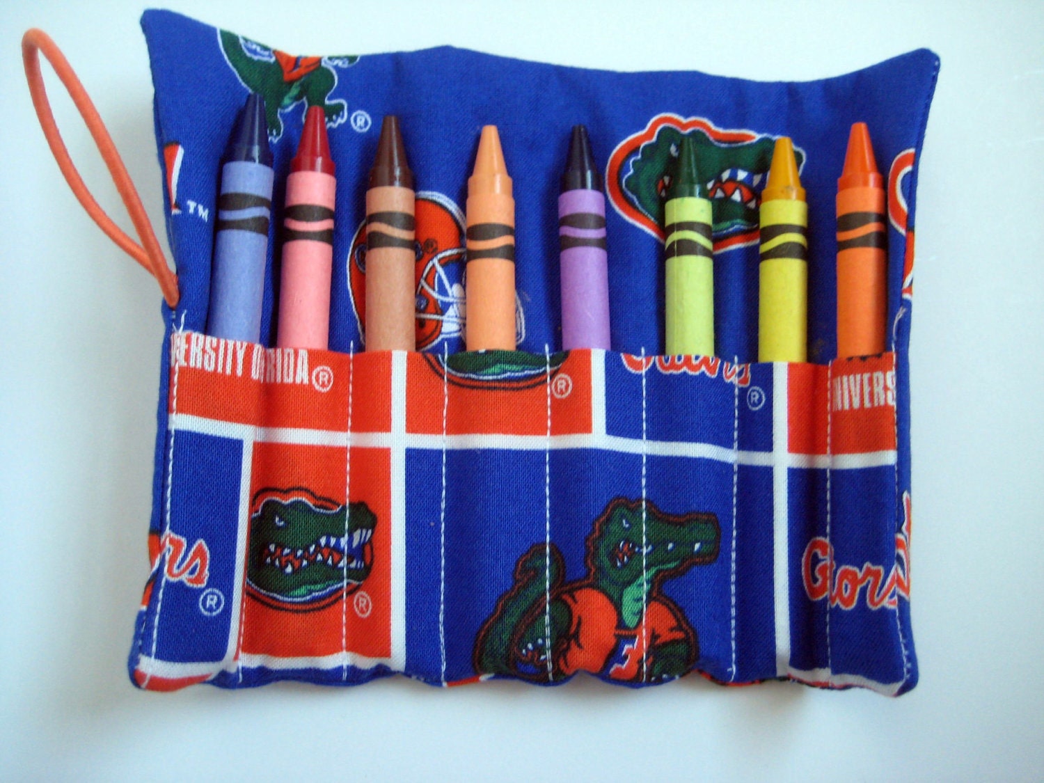 Crayon Roll Florida Gators Football Includes 8 Crayons