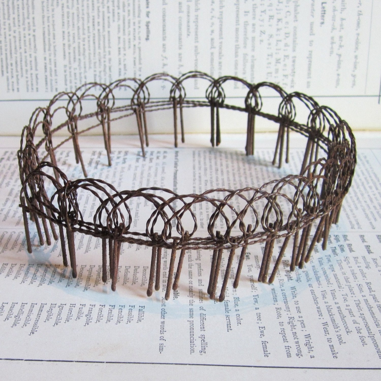 Fencing or Edging for Miniature Garden, Terrarium or Fairy Garden