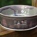 Custom Personalized Pottery Dog Bowls Feeding Water Dish Bowl Medium