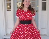 Girls Original Minnie Mouse Costume Dress Disney All sizes