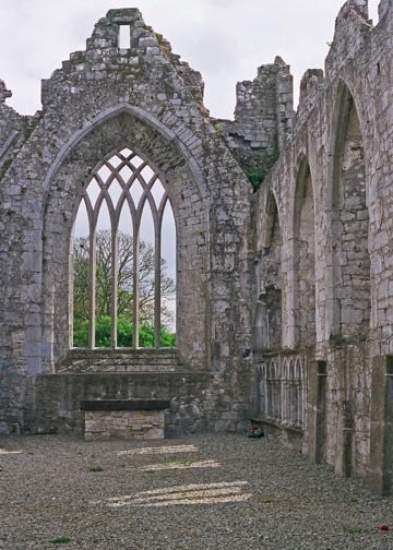 Ireland Photography Architecture Fine Art Askeaton Abbey 5 x 7 Lustre Photograph