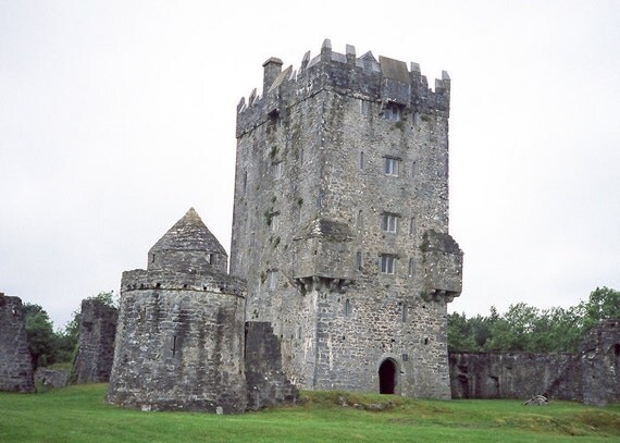 Ireland Photography O Flaherty Castle Fine Art Aughnanure Galway Tower House Old Ireland Wall Decor Photography