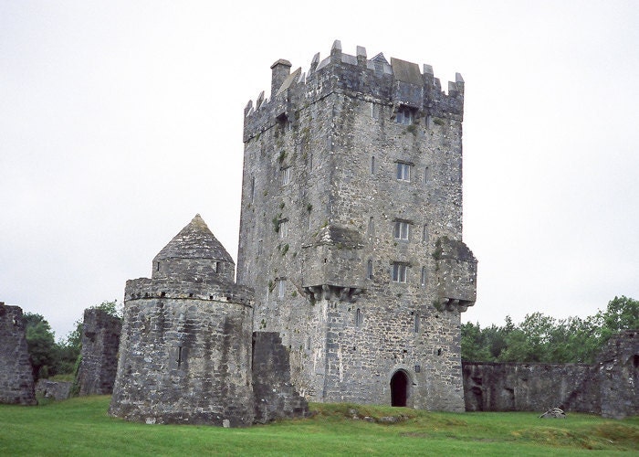 Ireland Photography O Flaherty Castle Fine Art Aughnanure Galway Tower House Old Ireland Wall Decor Photography