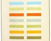 Modern Baby Quilt - Bricks