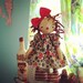 Cloth raggedy Ann doll Primitive Folk Art Annie