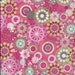 DESTASH Fabric Fat Quarter . Muted Pink Floral