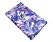 Purple Paisley Light Switch Cover Girls Nursery Children Decor Cottage Chic Shabby Chic Home Decor 691 - ModernSwitch Purple Paisley Light Switch Cover Girls Nursery Children Decor Cottage Chic Shabby Chic Home Decor 691 - ModernSwitch