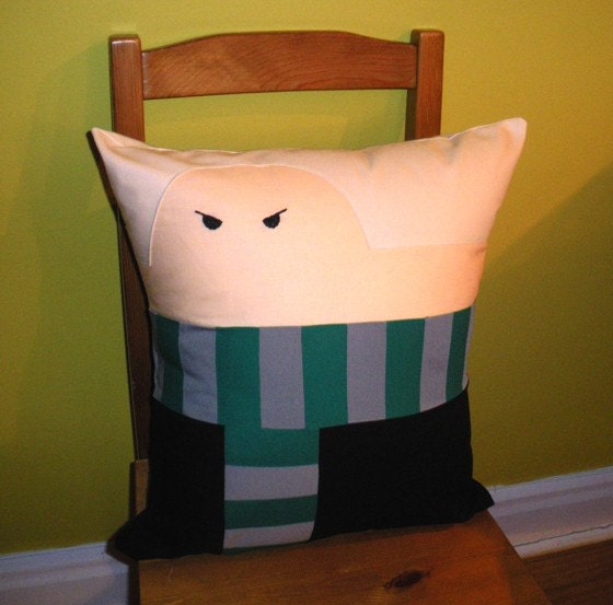 Evil Boy Wizard Pillow