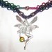 Iridescent Fairy Rainbow Hemp Necklace - Hemp Jewelry