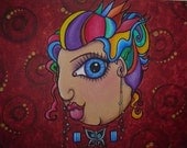 Colorful Hair Series Num. 1