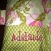 Reserved for Alma Nap Mat Cover with Attached Pillowcase - Sorbet Disco Dot - Monogrammed Free