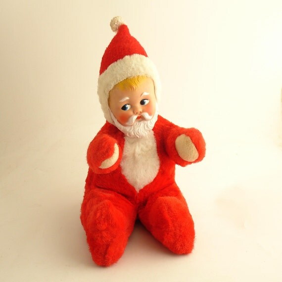 cuddly toy santa