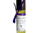Lavender Love Organic Universal Healing Scent - Exquisite Cuvée Aromatherapy Potion - Blemishes, Sleep-aid, Chakra Balance - Now Larger