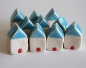 WEDDING FAVOR  Fifty Miniature Homes CUSTOM Little Houses