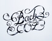 Back To Oz - Ink Illustration