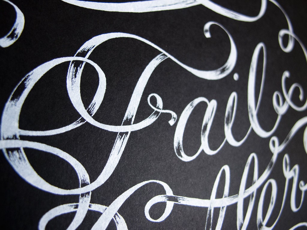 Fail Better