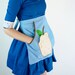 Apple Apron / Novelty Print Half Apron