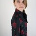 Secretary Blouse - Arrow Print Southwestern Shirt