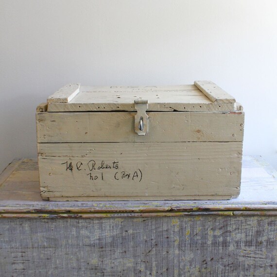 Vintage Shipping Crate by ethanollie on Etsy