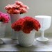 INSTANT COLLECTION. Milk Glass Centerpiece Vases NEW STOCK