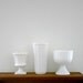 INSTANT COLLECTION. Milk Glass Centerpiece Vases NEW STOCK