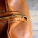 Vintage Leather Weekender with a Secret