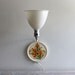 ON SALE Vintage Daffodil Sconce Lamp