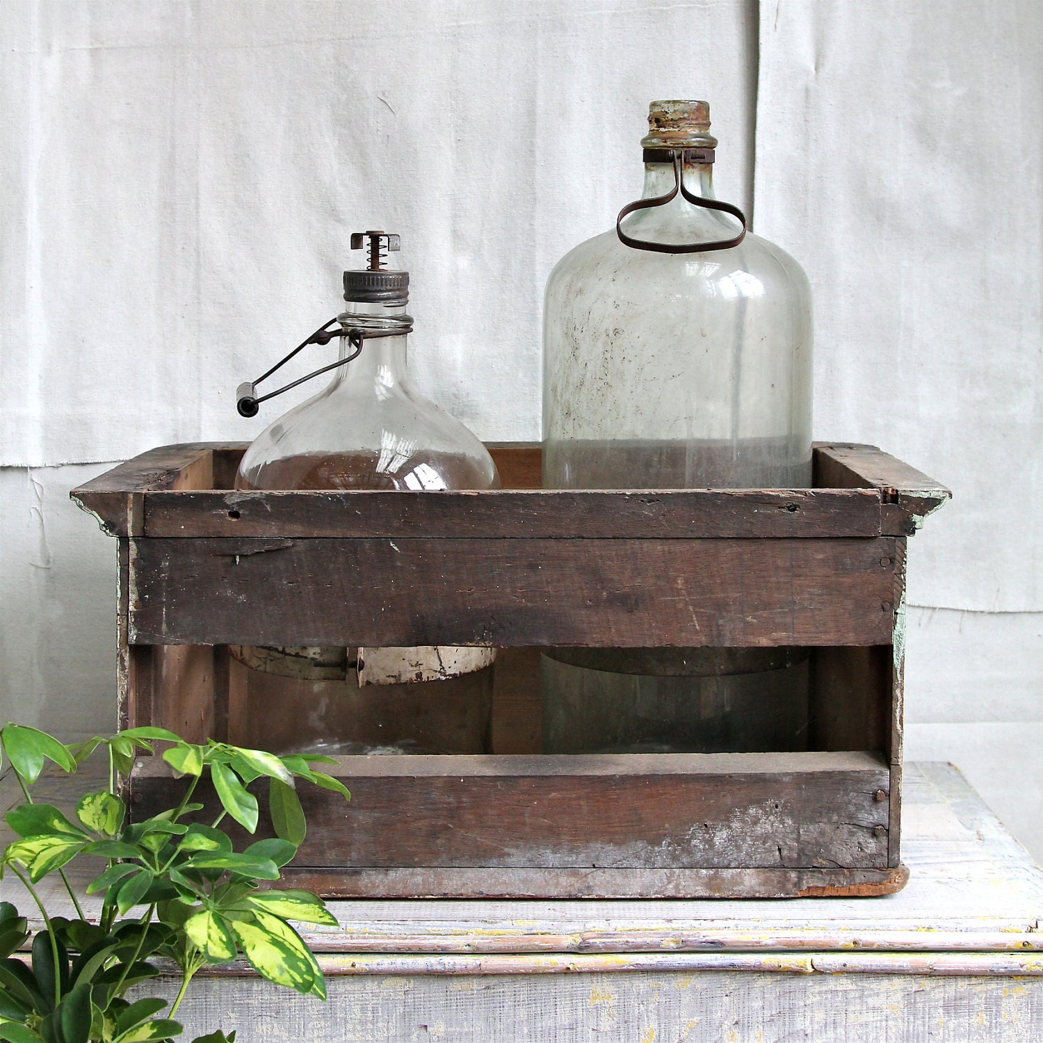 Antique Dry Sink - Planter, Primitive and Rustic