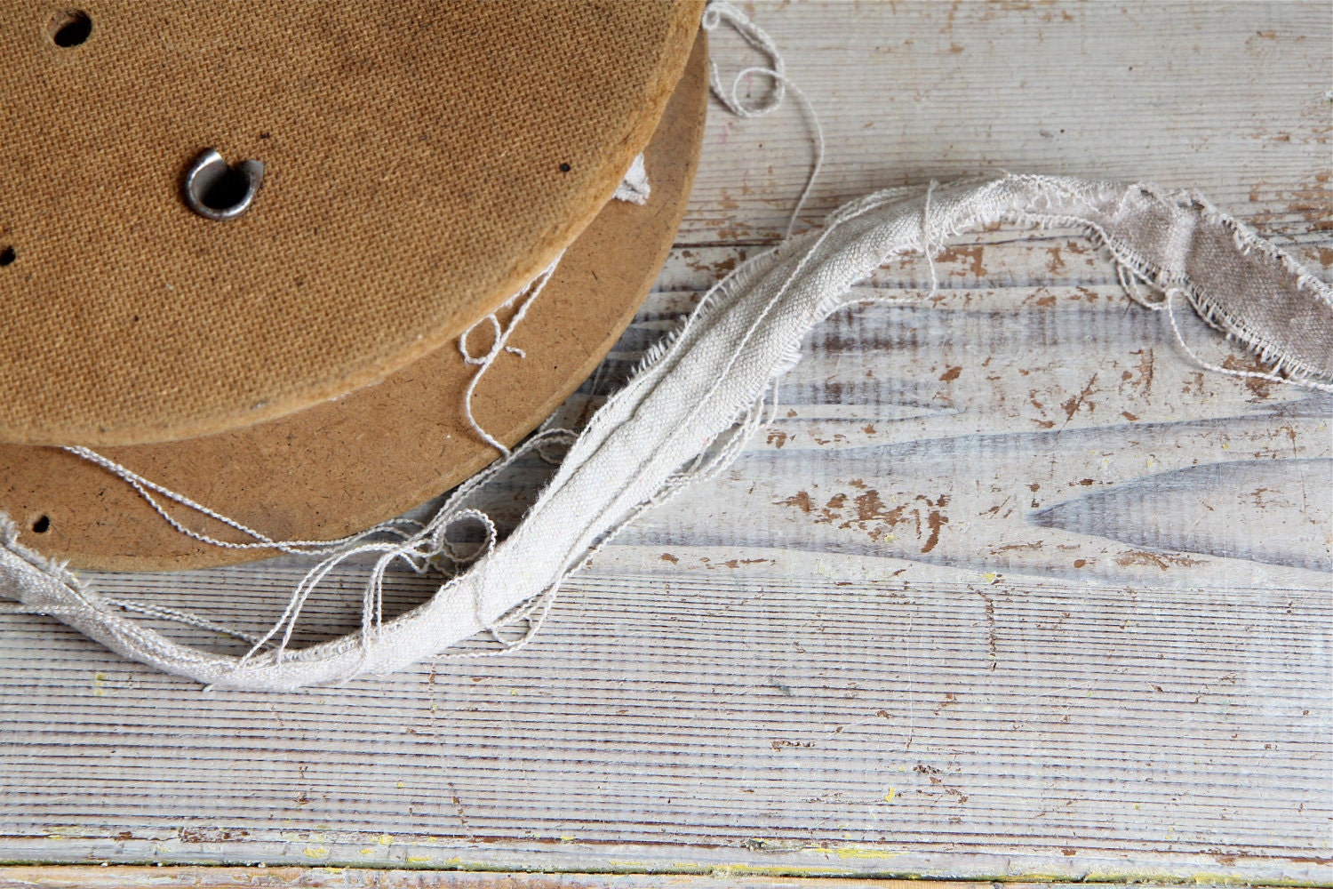 Vintage Canvas Trim Yardage