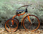 Orange Tricycle - Fine Art Photograph