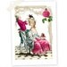 Marie Antoinette, Art Print, Giclee, Collage, Beauty Salon, Salon de Coiffure, French, Vintage Style, Digital Collage