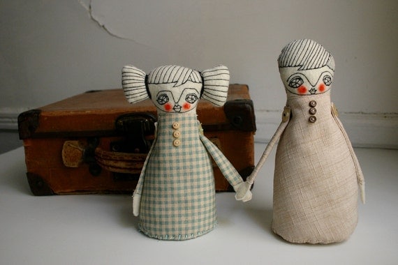 Dolls in Love  -  art dolls
