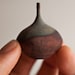 Raku Vase Miniature Porcelain Ceramic Pot Almeda Pottery