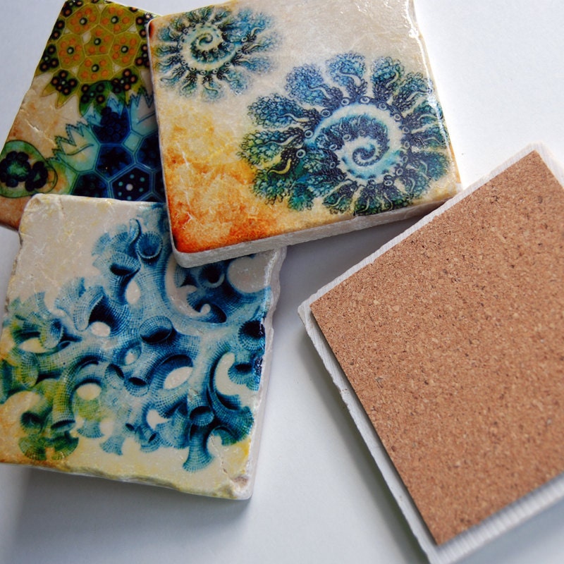 From The Sea - coasters (set of 4)
