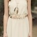 Strapless Bohemian Wedding Dress - The Lucy in the Sky Gown - Made to Order