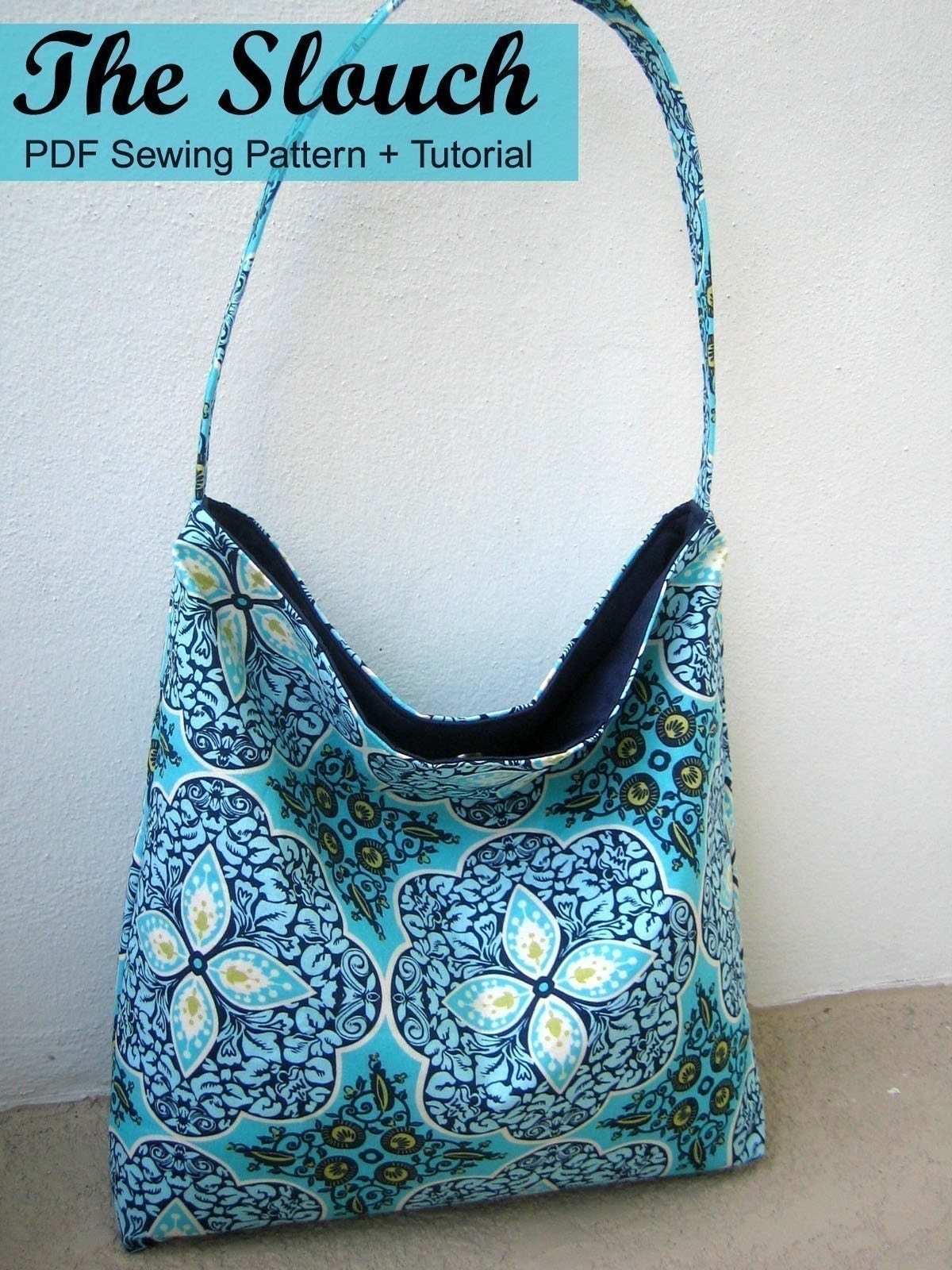 The Slouch Hobo Bag PDF Sewing Pattern by rileyproject on Etsy