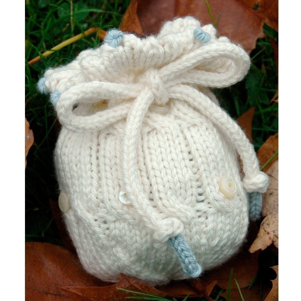 Three Farm Fresh Knitted Gift Bag Pattern ONLINE DOWNLOAD