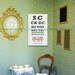 As seen in Molly Makes magazine Crocheter's Eye Chart (TM) 12 x 18 Art Print Various Abbreviations