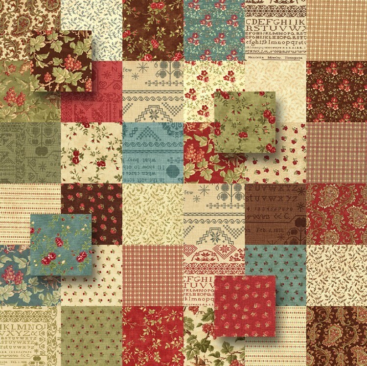 Moda MADEIRA Quilt Fabric Squares Charm Pack Kit by charmpacks