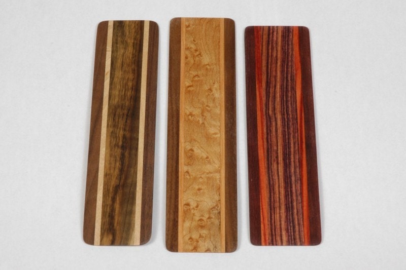 Exotic Wood Bookmarks