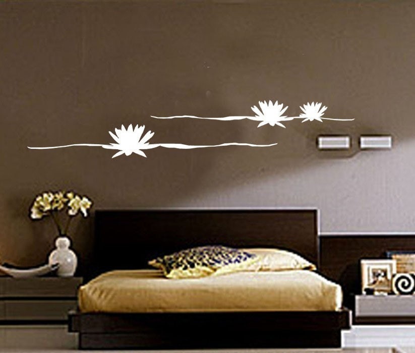 ShaNickers Wall Decal- Floating Lotus-Free Shipping