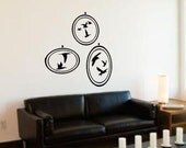 ShaNickers Wall Decal-Framed Print Collection-Birds--FREE SHIPPING